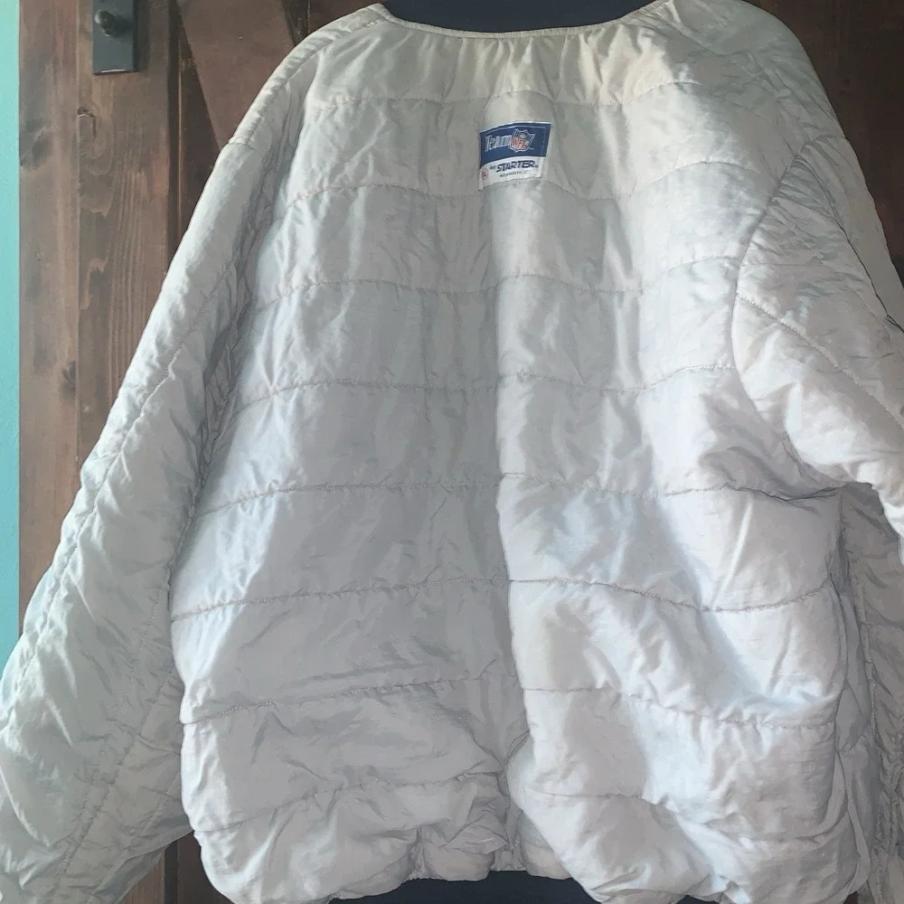 Dallas Cowboys‎ Vintage 90s Team NFL Starter Jacket Size XL New Haven CT EUC